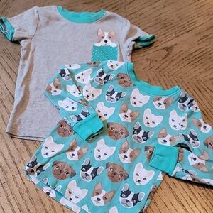 4T boys doggy pj tops Spotted Zebra